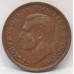 AUSTRALIA 1941 . ONE 1 PENNY . ERROR . BROADSTRIKE ON REVERSE